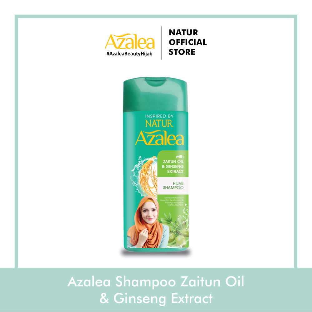 Azalea Hijab Shampoo 180 ML Shampoo Untuk Rambut Segar Dan Anti Lepek