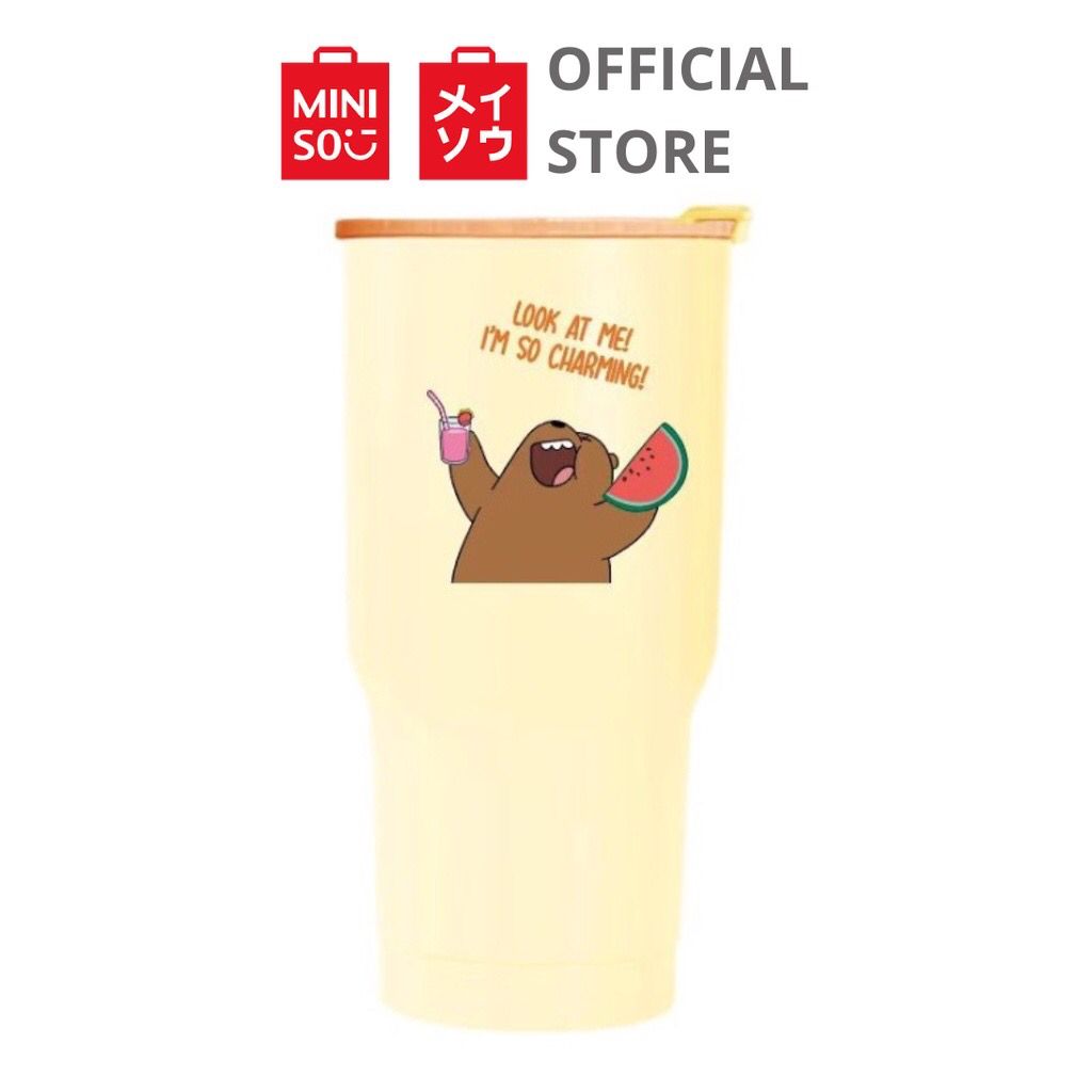 Miniso Botol Minum We Bare Bears Ml Lazada Indonesia