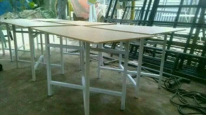 Meja lipat 70x50x70 meja bazar/meja cafe/meja jualan