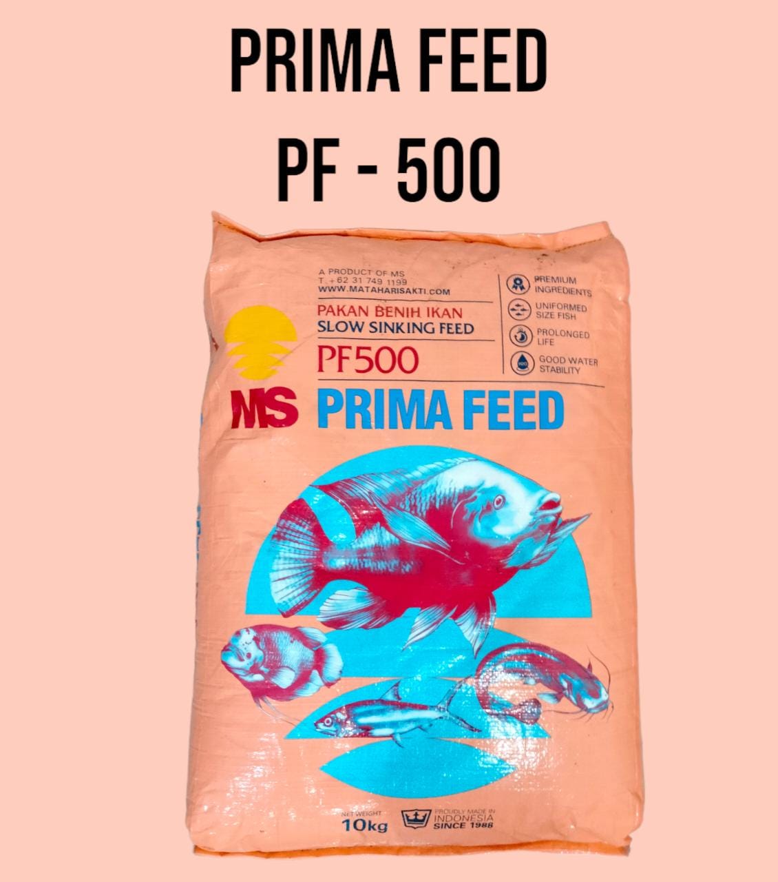 Kg Pf Prima Feed Pelet Ikan Benih Ikan Hias Ikan Ternak Pelet