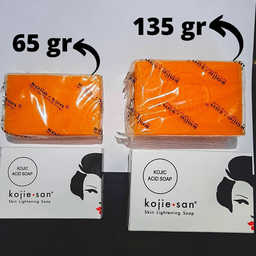 KOJIE SAN Skin Lightening Soap Kojic Acid 65g Sabun KOJIESAN BPOM