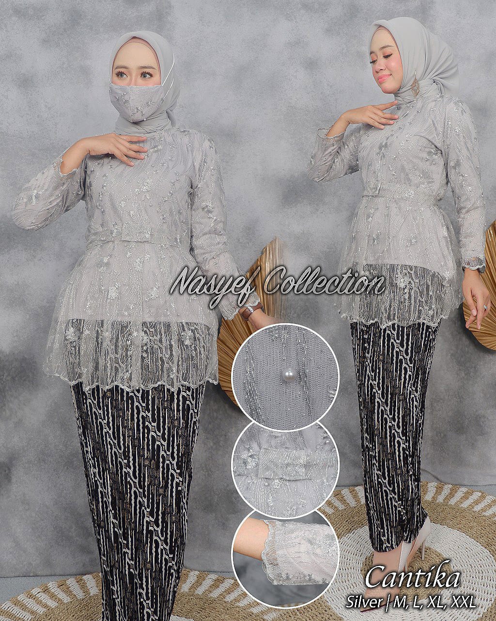 Bisa Cod Bayar Ditempat Kebaya Set Modern Cantika Kebaya Wisuda