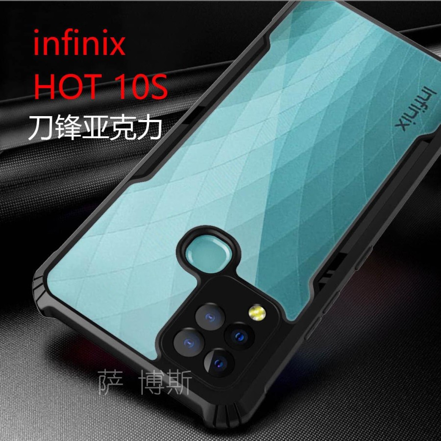 Casing Infinix Hot S Hardcase Transparant Shockproof Lazada Indonesia