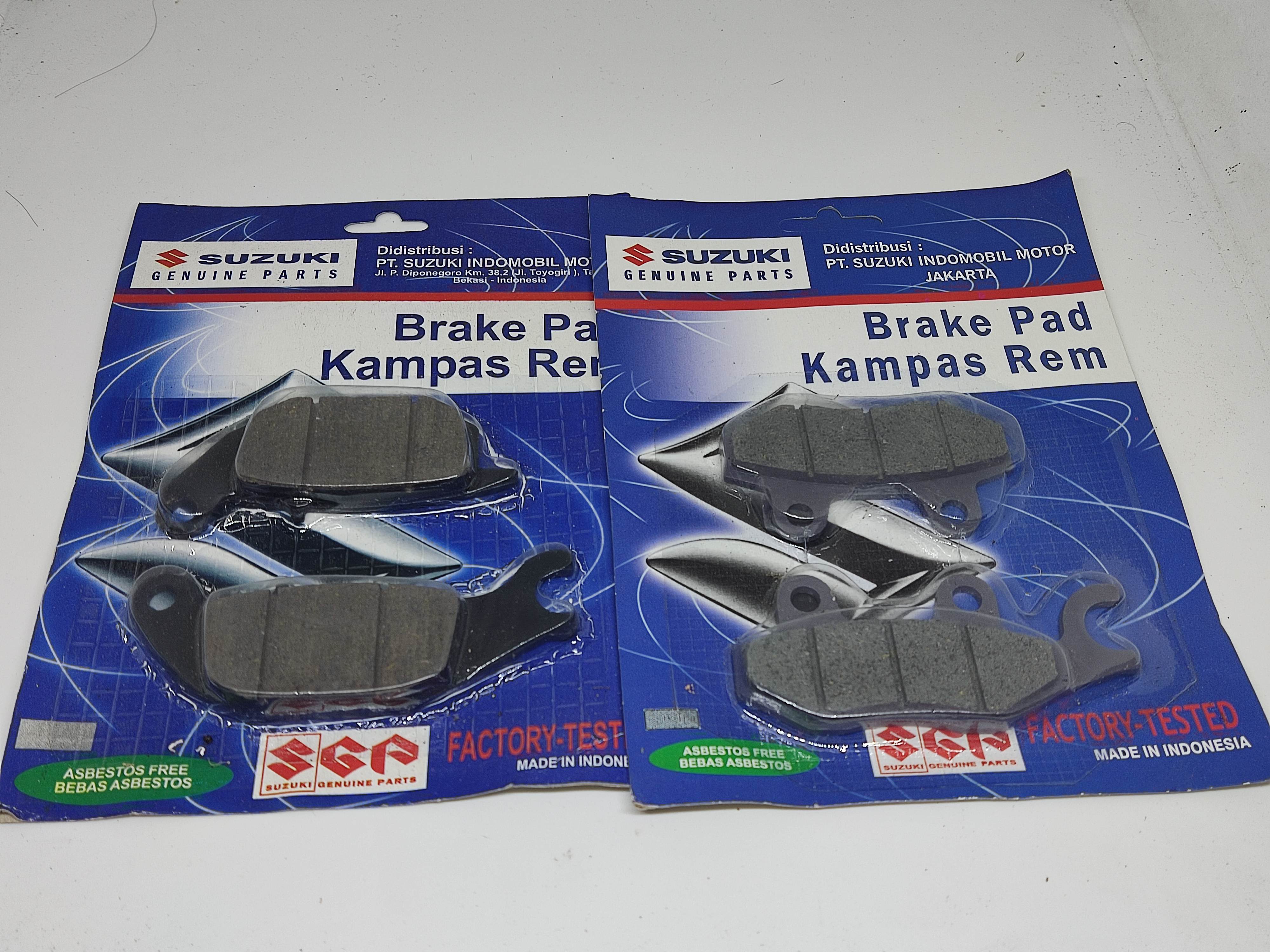 KAMPAS REM DEPAN BELAKANG SATRIA FU OLD HARGA SATU SET Lazada Indonesia