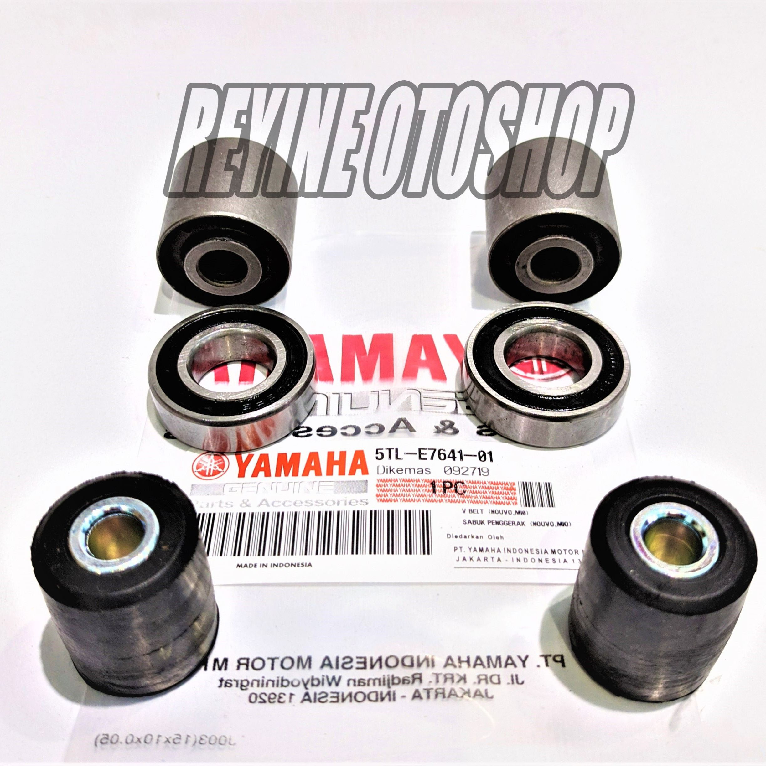 Paket Bosh Arm Mio Karet Monting Bearing Sporty Smile Soul Fino