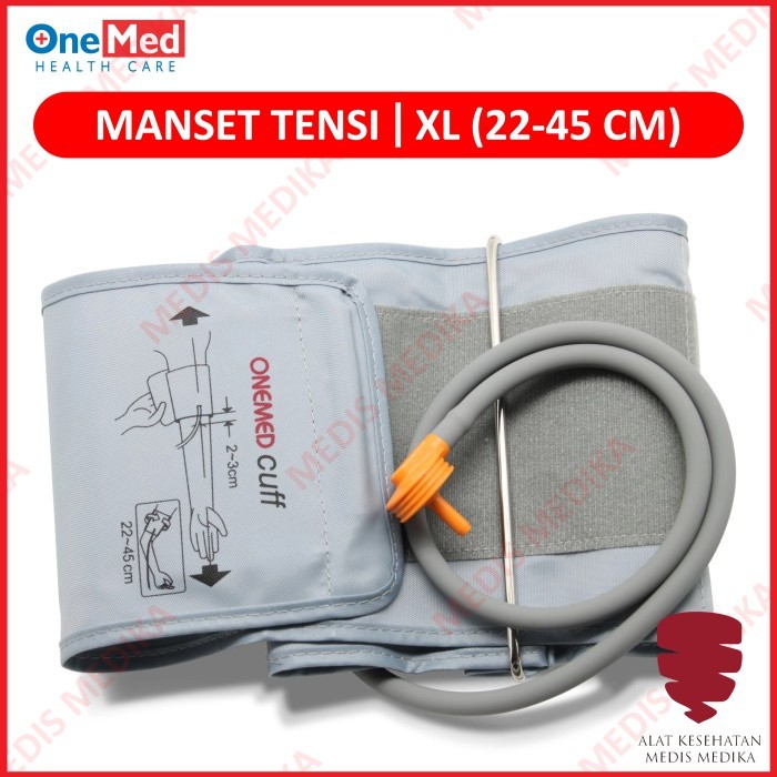 Manset Tensimeter Xl Digital Onemed Tensi Meter Jumbo Tensione 1A Tensi