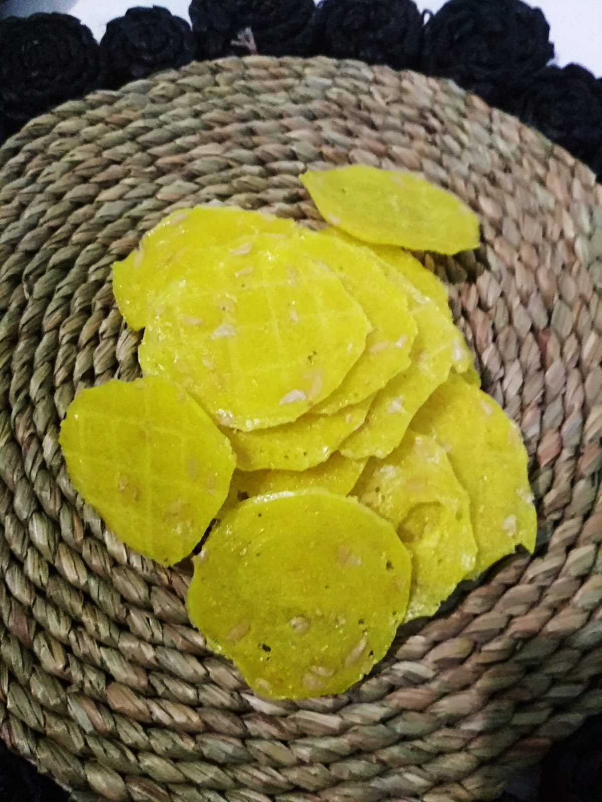 Kerupuk Kering Kedelai Kuning Krupuk Jadul Khas Magelang Jawatengah