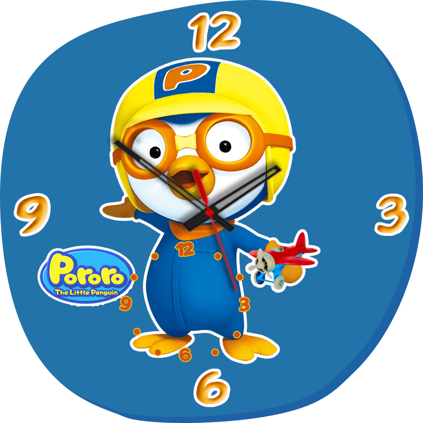 Jam Dinding Pororo Zona RTV Ceria Lazada Indonesia