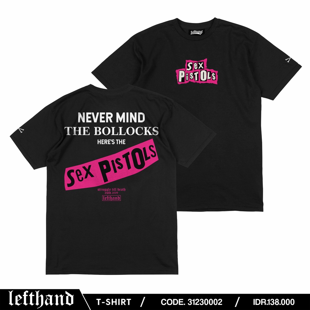 LFTH T Shirt Lefthand Sex Pistols Merchandise Lazada Indonesia