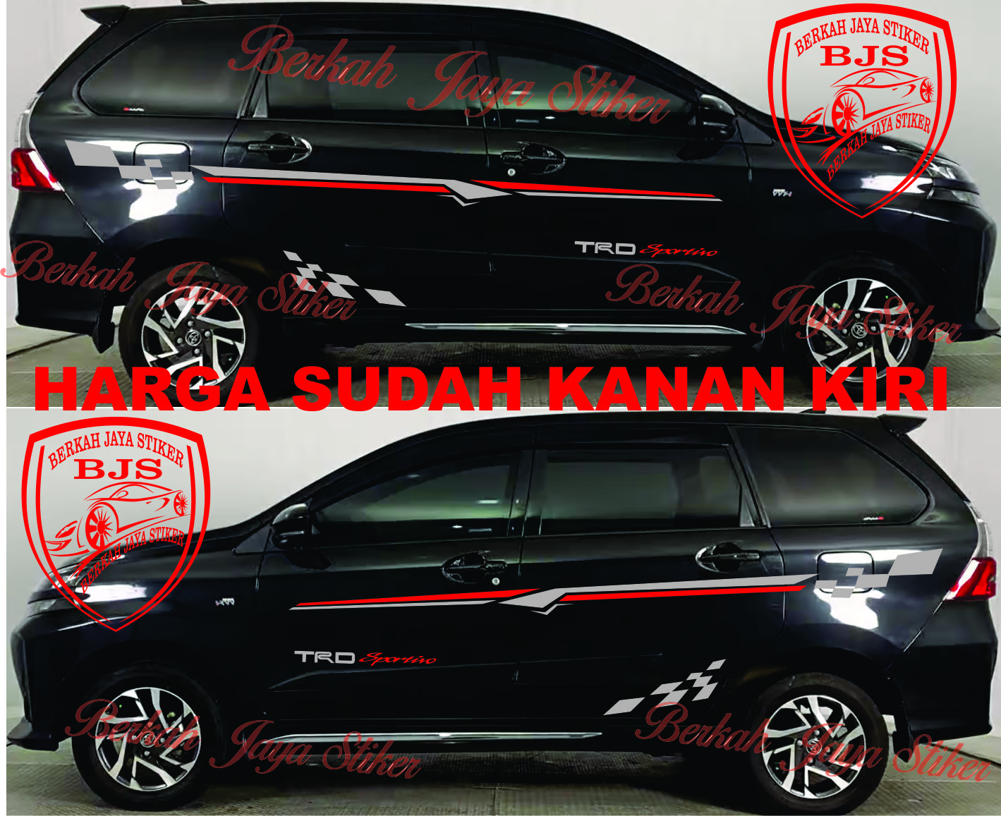 Stiker Avanza Veloz Sticker Mobil Toyota Avanza 2020 Toyota AVANZA