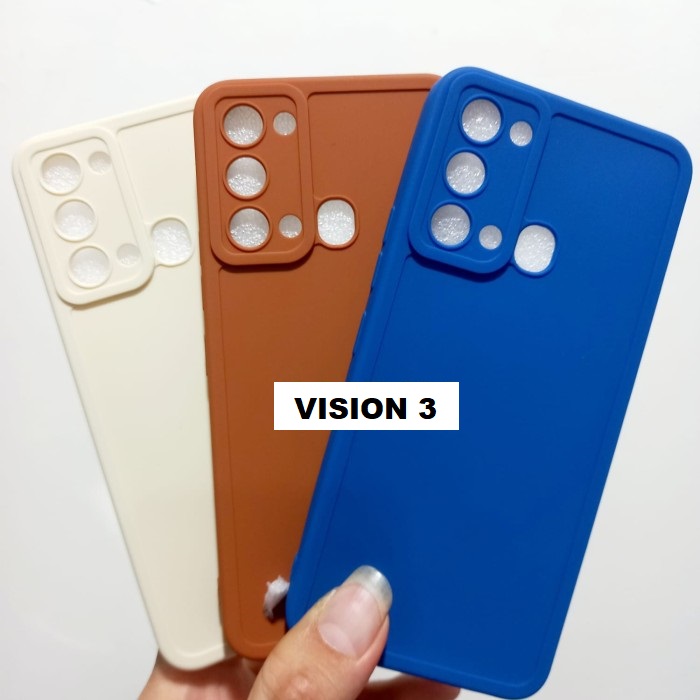 Case Macaron Itel Vision Softcase Pro Camera D Protect Full Color