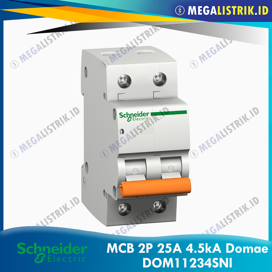 Schneider Mcb Domae P A Mcb Phase Ampere Sni Dom Sni