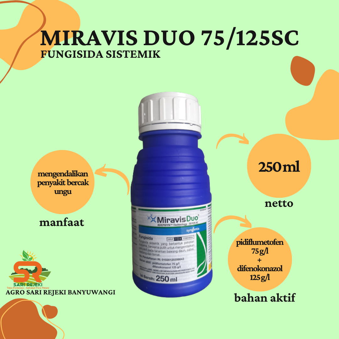 MIRAVIS DUO 75 125 SC 250ML FUNGISIDA SISTEMIK Lazada Indonesia