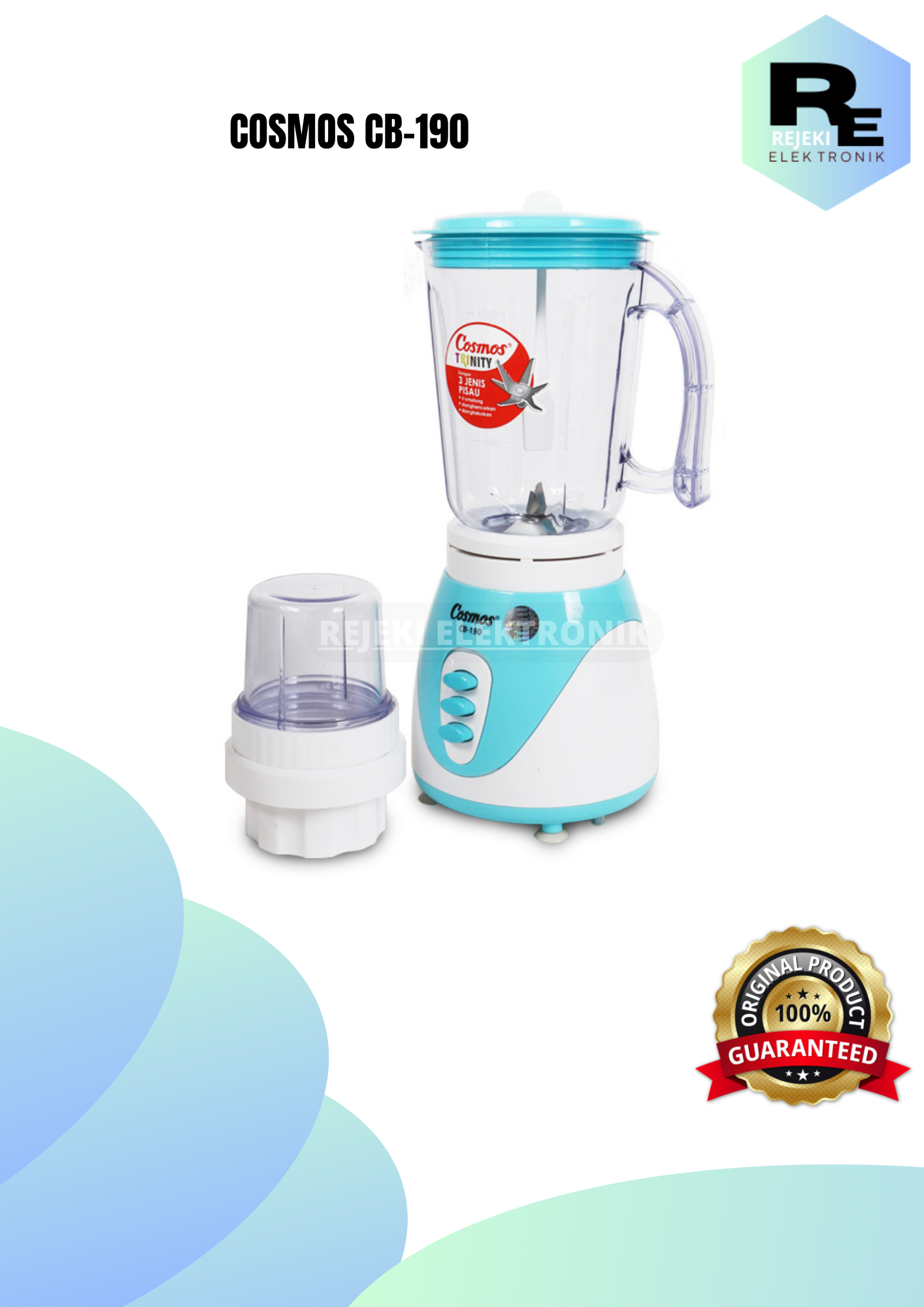 Cosmos Blender Trinity Cb Liter Lazada Indonesia