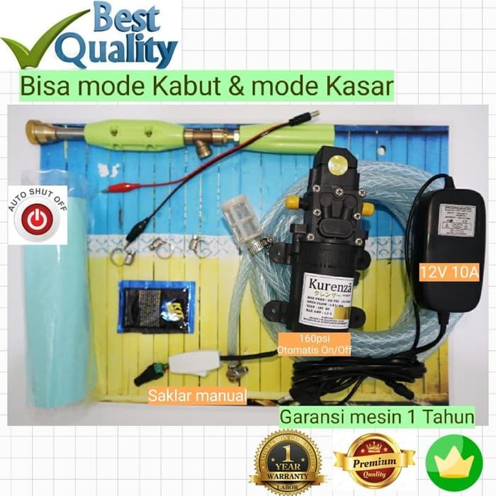 Set Lengkap Mesin Power Sprayer Alat Cuci Motor Mobil Steam