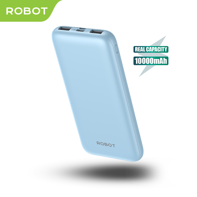 Robot Powerbank Rt Mah Dual Input Output Slim Original Garansi