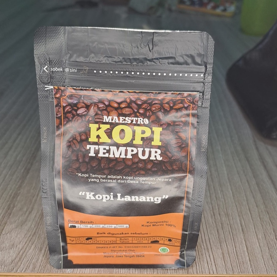 Kopi Tempur Maestro Kopi Lanang Bubuk Lazada Indonesia