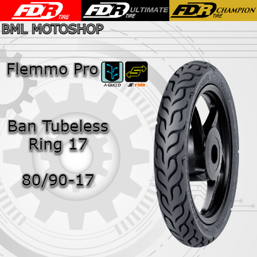 Ban Fdr Tubeless Flemmo Pro Ban Luar Ring Free Pentil