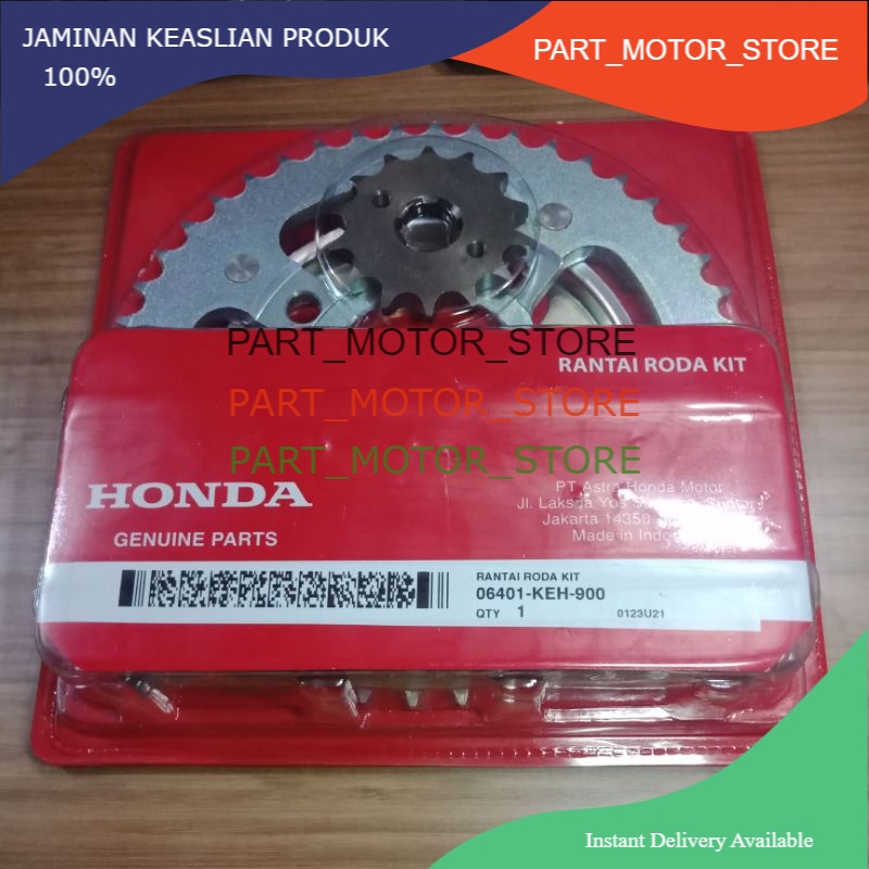 Gear Gir Rantai Set Keh Mega Pro Megapro Old Lama Primus Original Ori