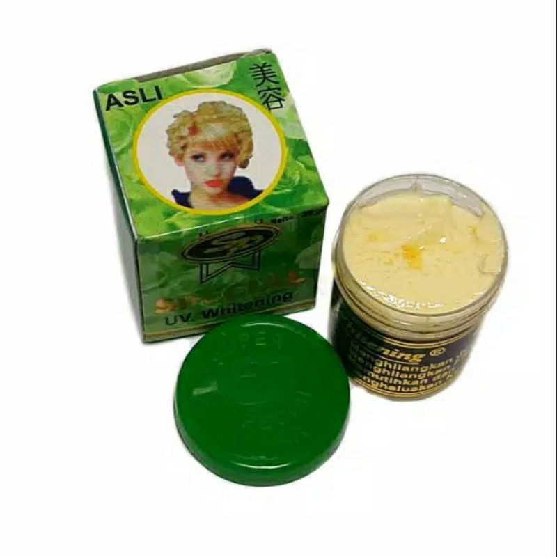 Krim Cream Sp Hijau Special Uv Whitening Gram Lazada Indonesia