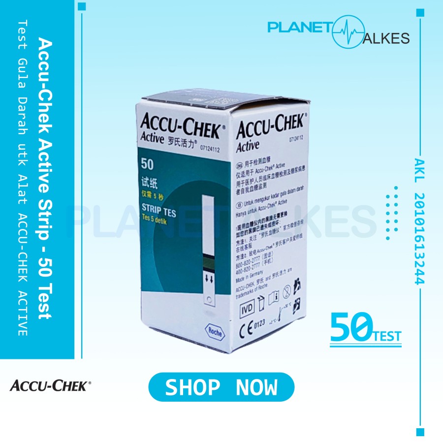 Strip Accu Check Active Isi Strip Accu Chek Accu Chek Active