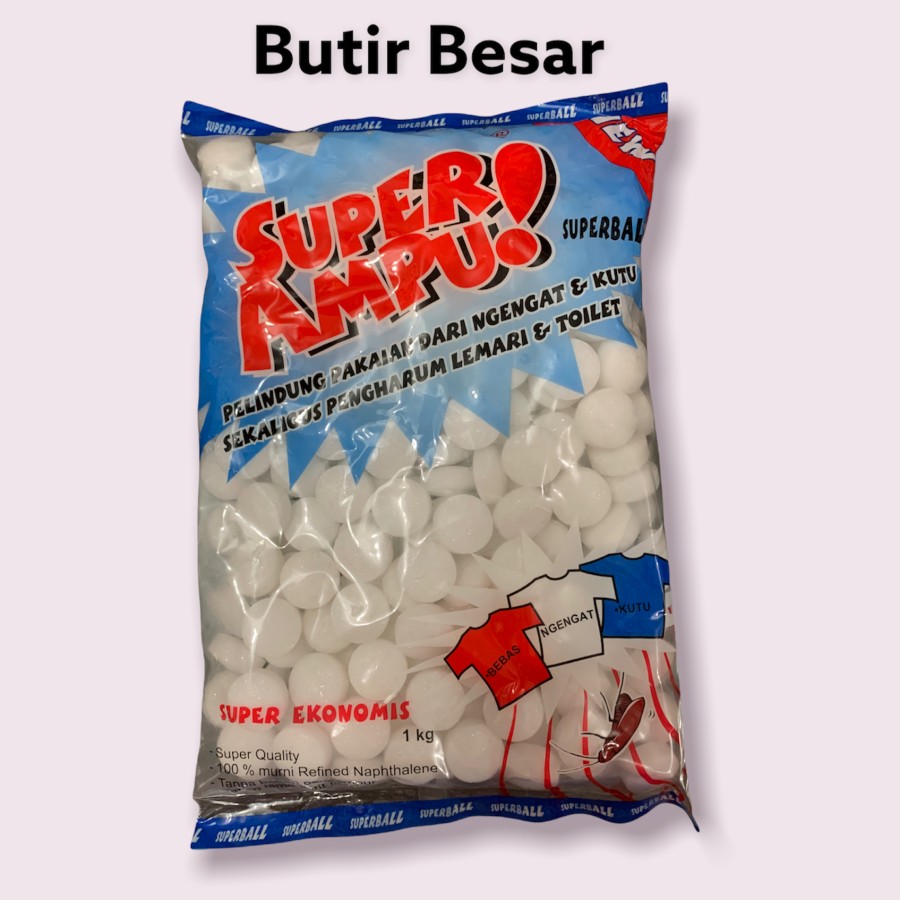 Kapur Barus Kiloan Naphthalene Ball Kamper Putih Kg Lazada Indonesia