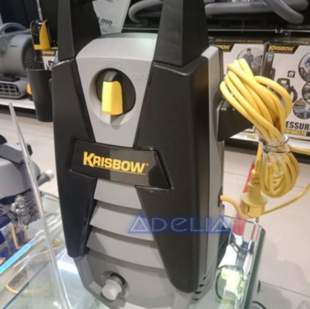 Krisbow High Pressure Cleaner 100 Bar Mesin Steam Cuci Mobil Motor