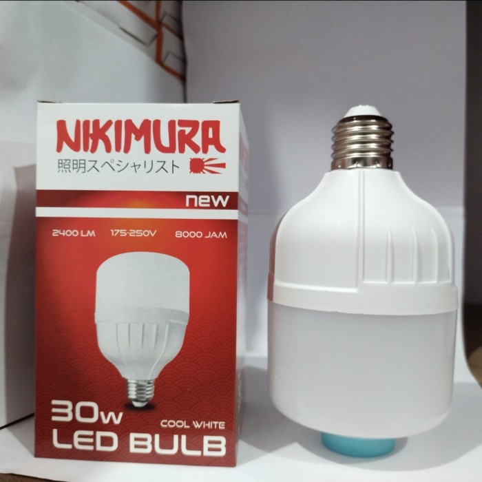 Lampu Led NIKIMURA 30W Watt Bohlam Kapsul Tabung Murah Terang Lazada