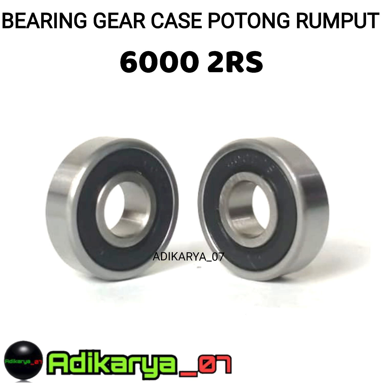 Bearing Gear Case Mesin Potong Rumput 328 338 Bearing 6000 2RS Laher