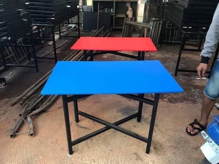 meja lipat bazaar, meja jualan, meja ketring,meja kantin