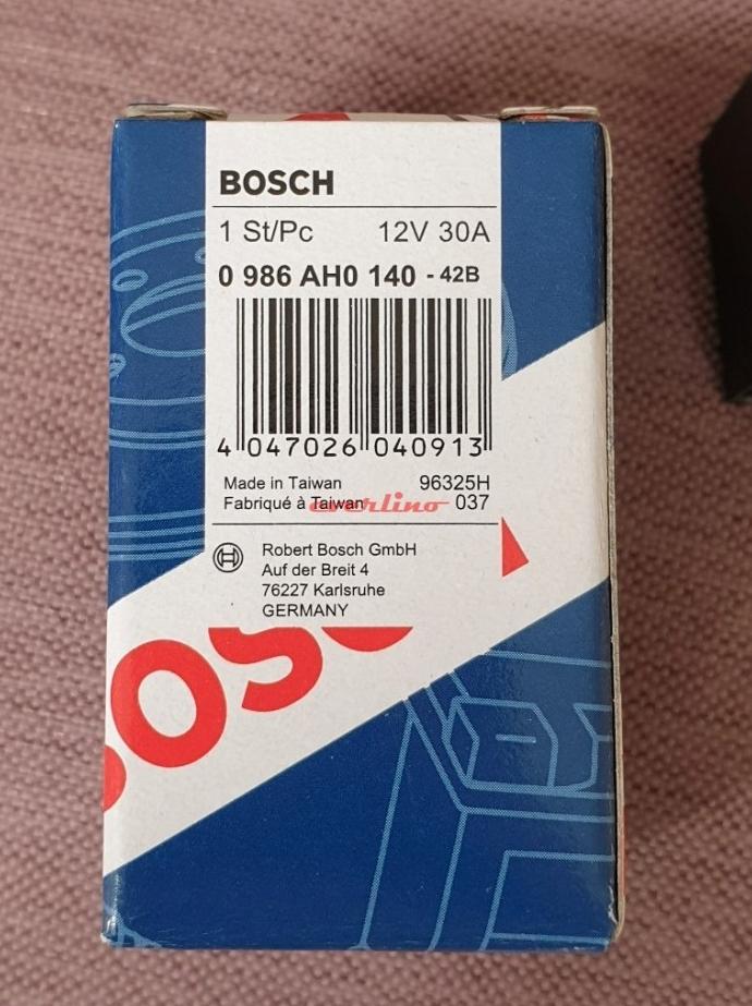 Ready Berkah Relay Bosch Aho V V Volt A Kaki Pin