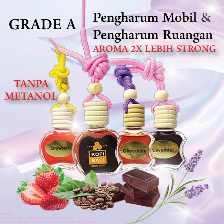 Grosir Parfum Gantung Mobil Botol Berbentuk Apel Apple Aroma Capuccino