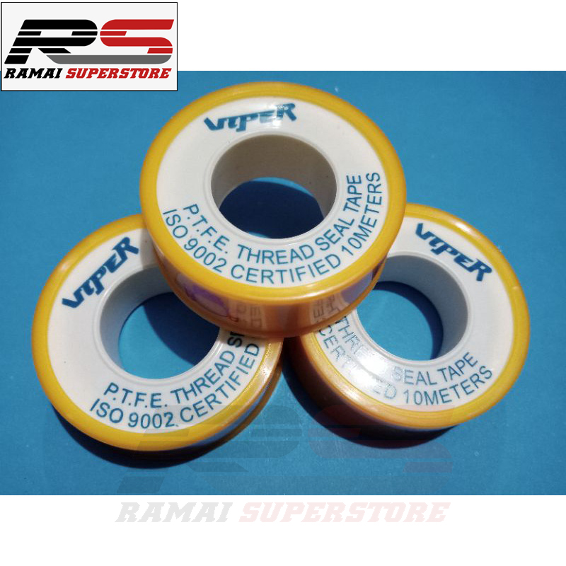 Seal Tape Siltep Selotip Isolatip Isolasi Kran 10 Meter Lazada Indonesia