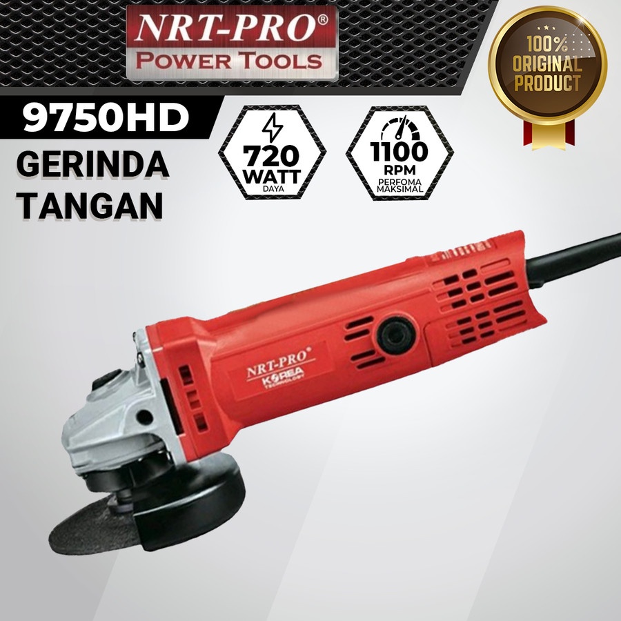 Mesin Gerinda Nrt Pro Hd Angle Grinder Nrt Mesin Grinda Tangan Nrt