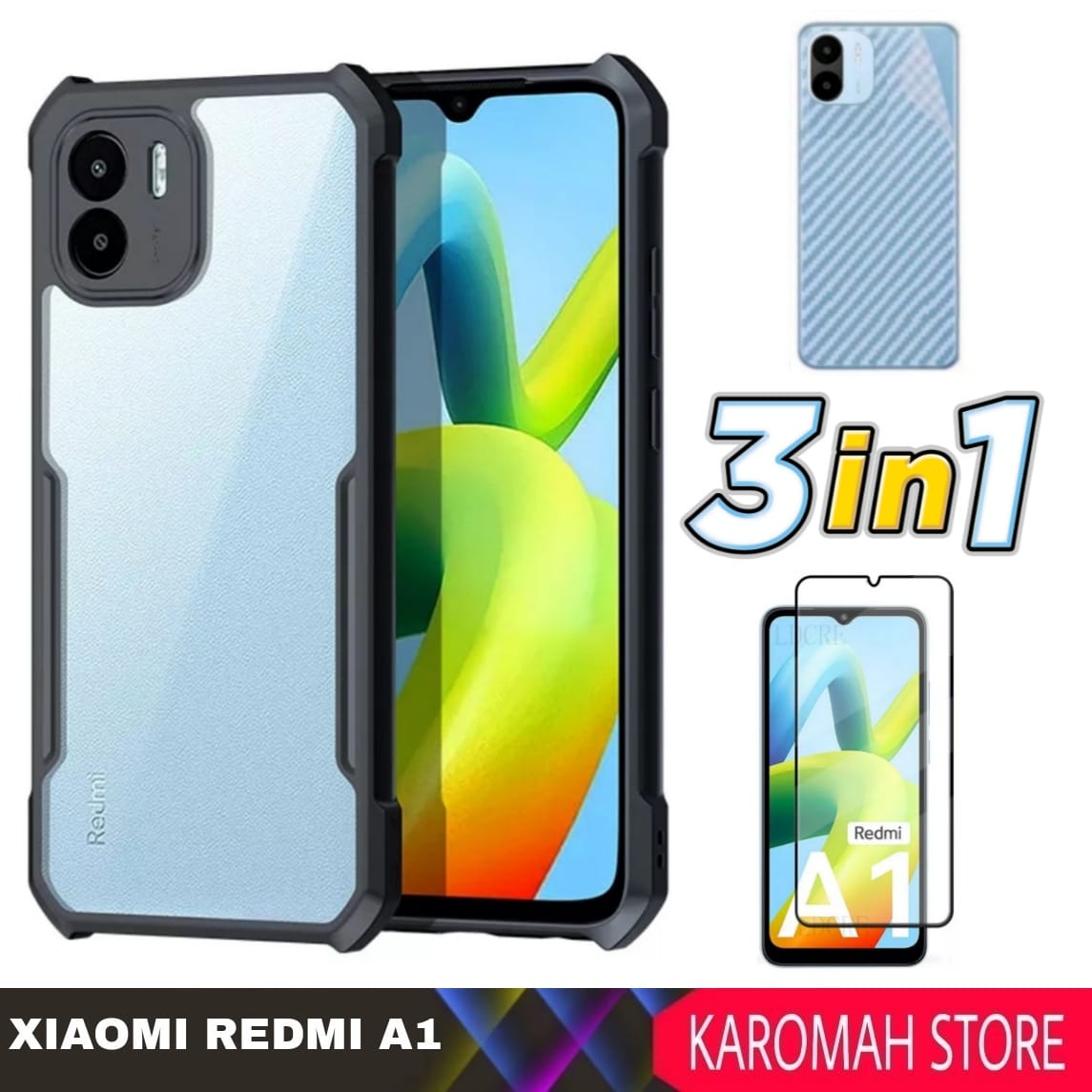 Promo Paket 3 In 1 Case Xiaomi Redmi A3 2024 Redmi 12 2023 Redmi A2