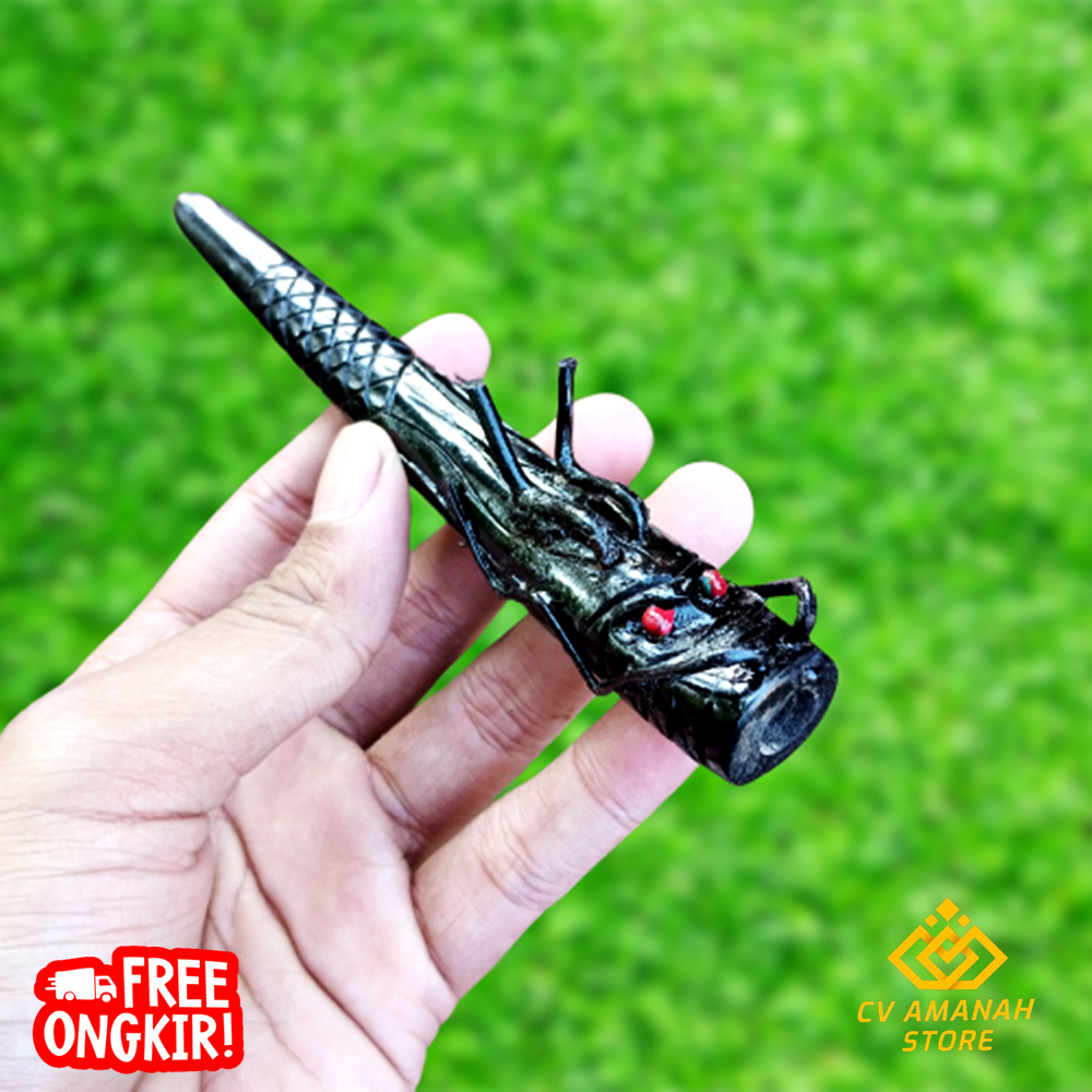 PIPA ROKOK AKAR BAHAR HITAM UKIRAN NAGA Lazada Indonesia