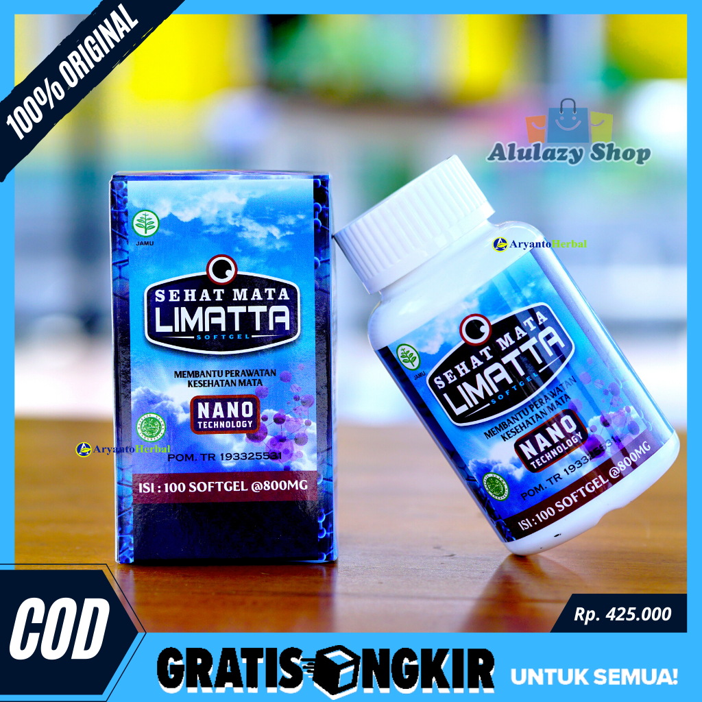 Limatta Sehat Mata Softgel Kemasan Baru Walatra Sehat Mata Original