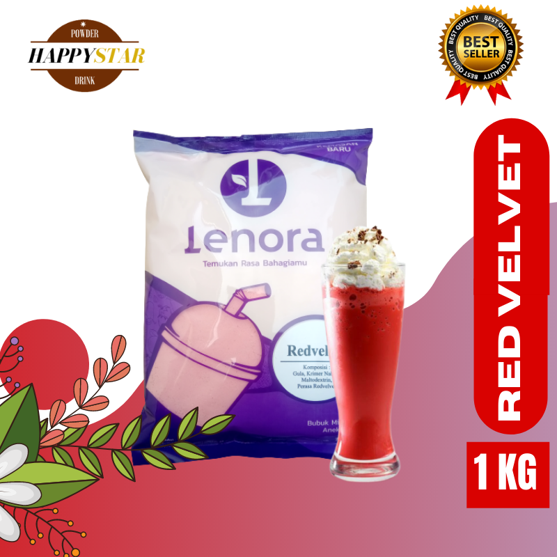 Bubuk Minuman Rasa Red Velvet Serbuk Minuman Aneka Rasa Bubuk Minuman