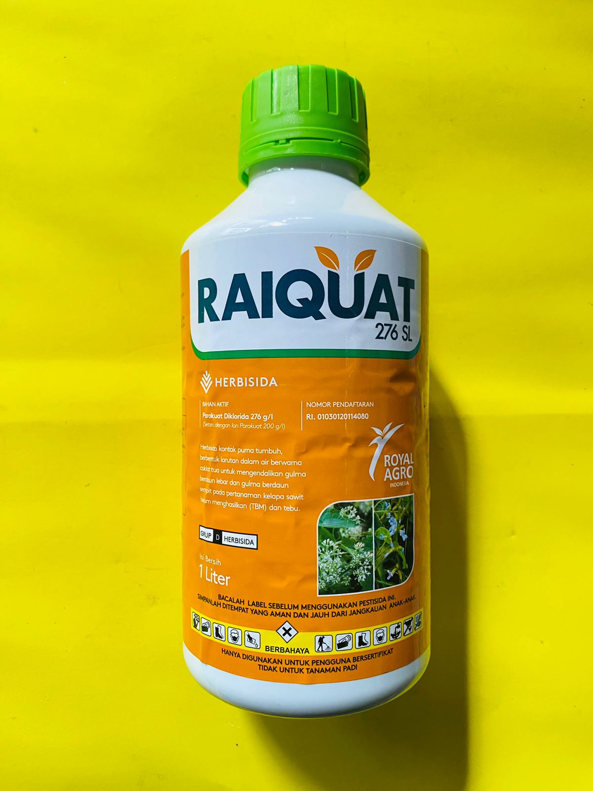 Herbisida RAIQUAT 276SL Isi 1lt Dari ROYAL AGRO Jos Tenan Lazada