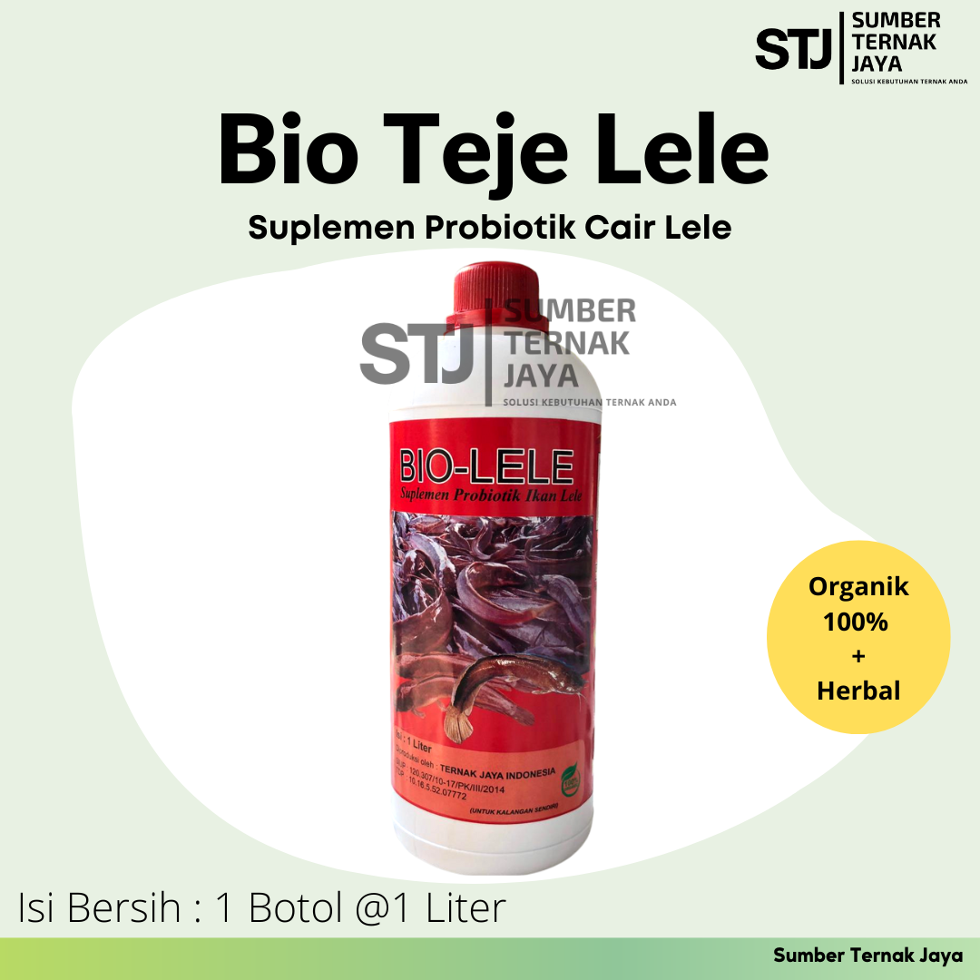 Probiotik Bio Teje Lele 1 Liter Suplemen Probiotik Organik Cair Untuk