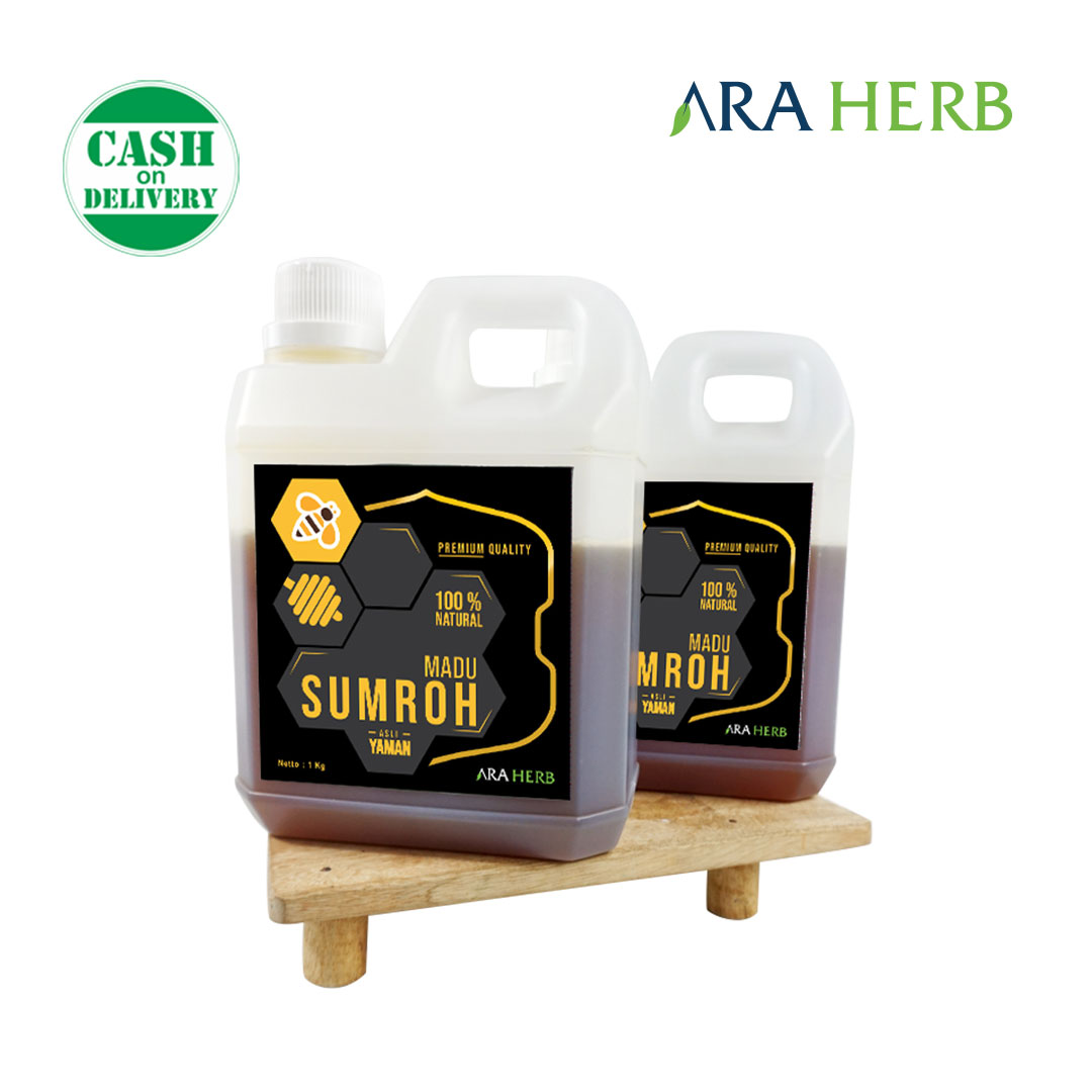 Madu Sumroh Import Yaman Asli 1 Kg Madu Manis Madu Herbal ARA HERB