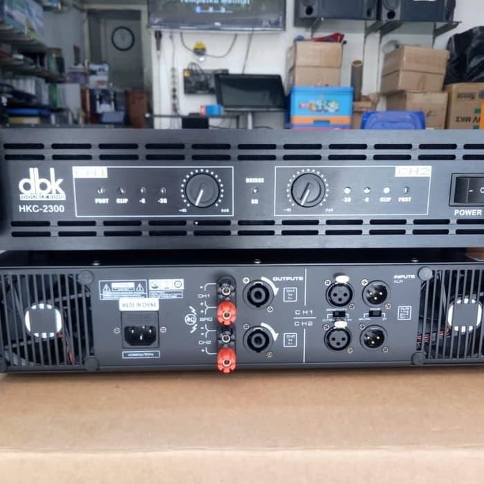 Murah POWER AMPLIFIER DBK HKC 2300 ( 2 X 450 WATT )