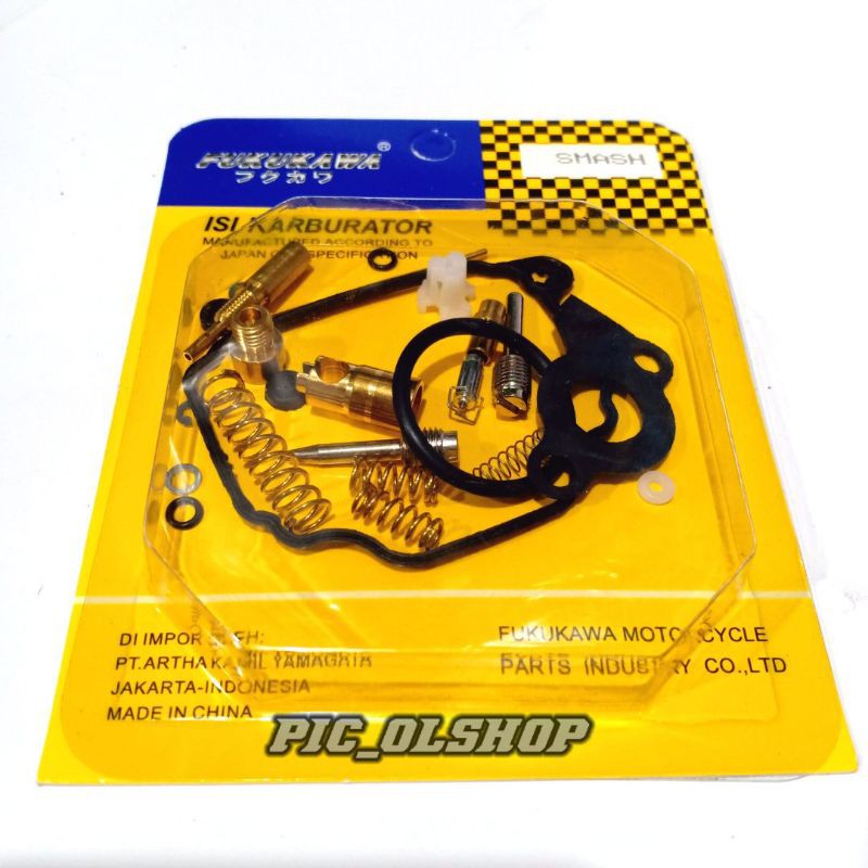 Isi Karburator Komplit SMASH Original FUKUKAWA Repairkit Set Lazada