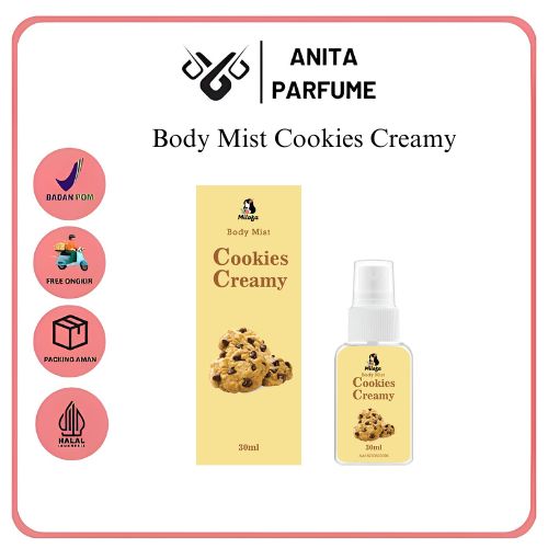 Ap Bpom Body Mist Milofa Ml Premium Parfum Body Mist Cookies