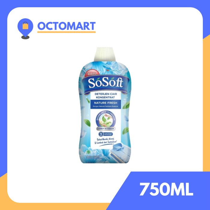 So Soft Sosoft Botol Ml Liquid Detergent Deterjen Cair Botol