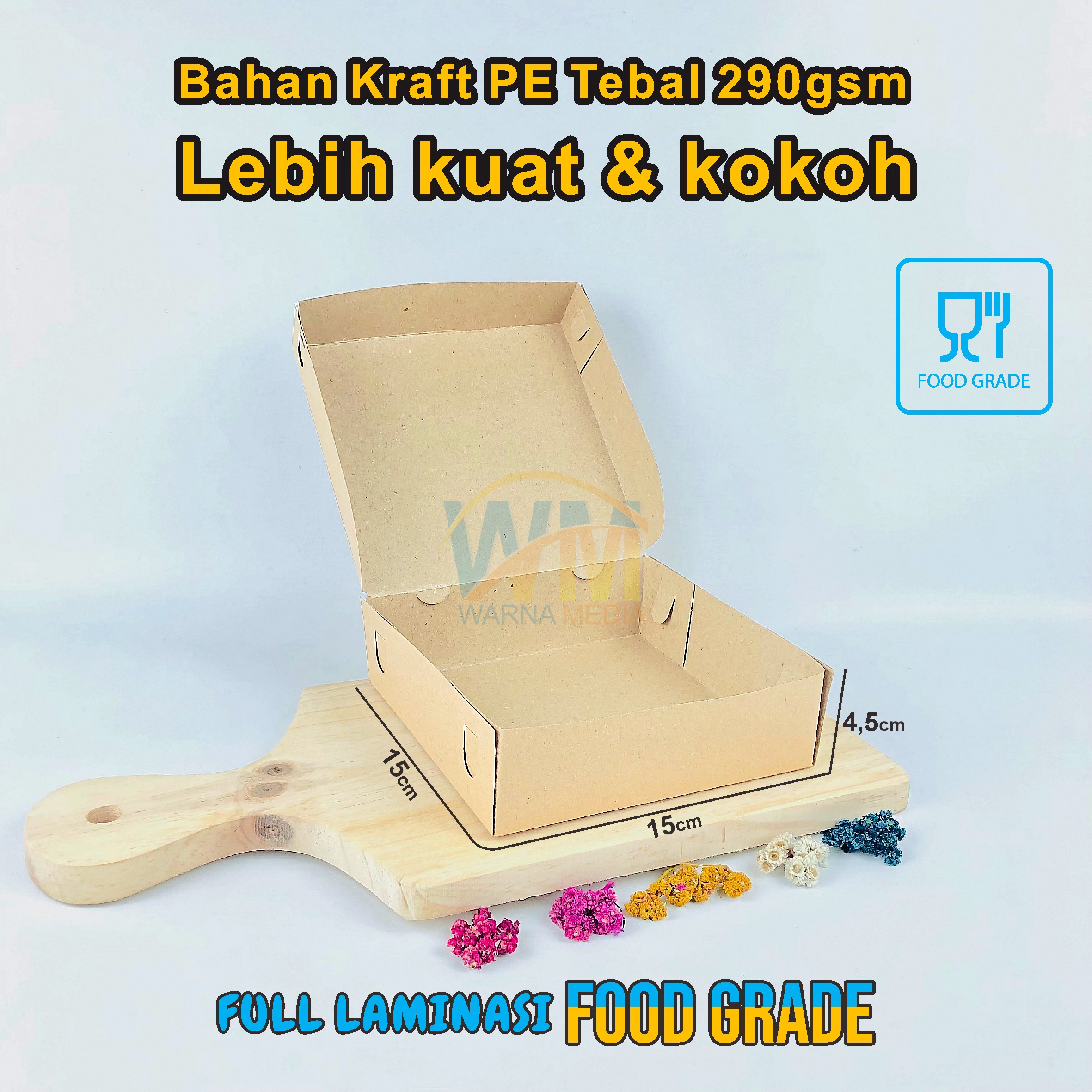 Isi Pcs Dus Box Kotak Snack Kue Kardus X Box Pisang Keju