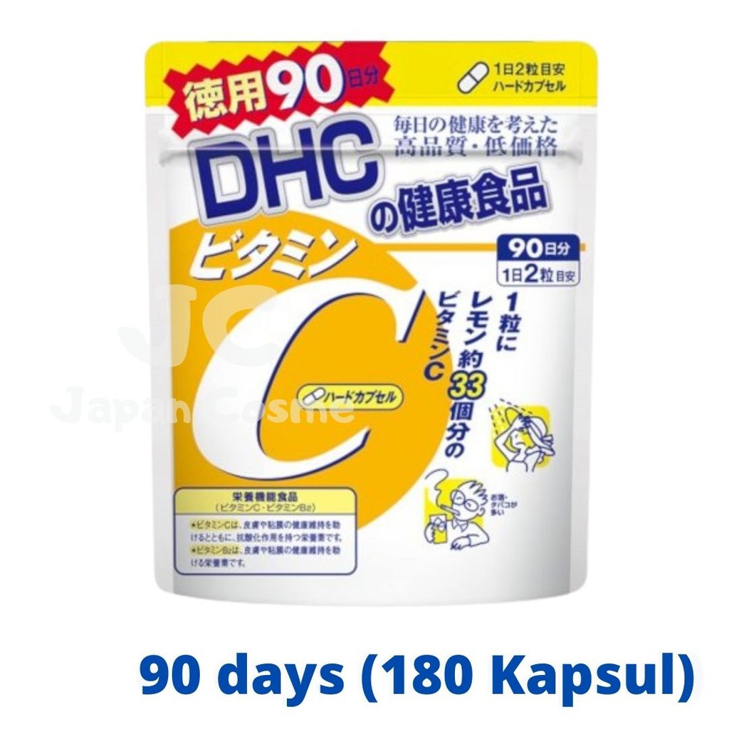 DHC Vitamin C 60 Days 120 Kapsul Vitamin C 20 Days Dhc Produk Jepang