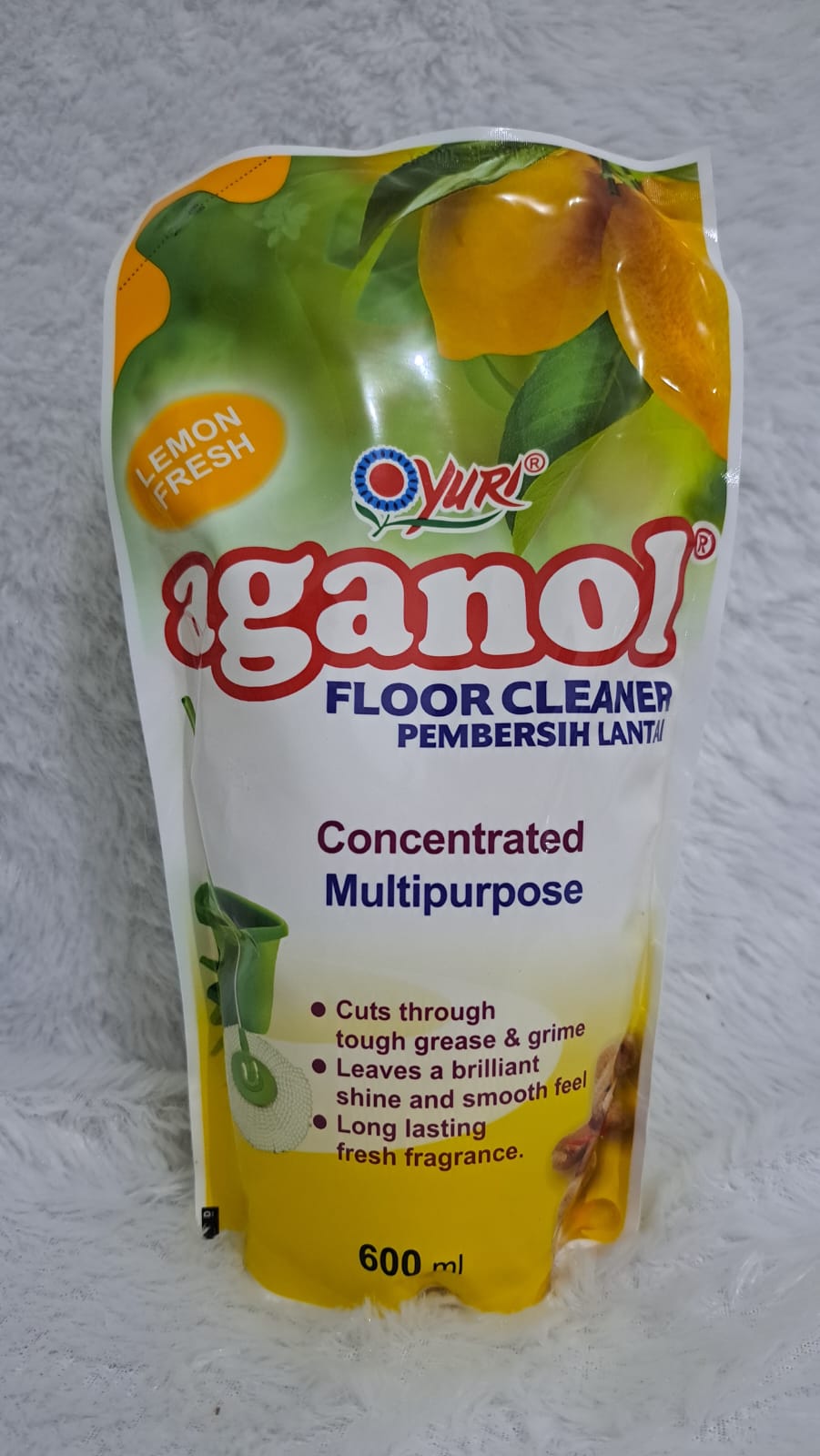 Yuri Aganol Pembersih Lantai Lemon Fresh Ml Floor Cleaner