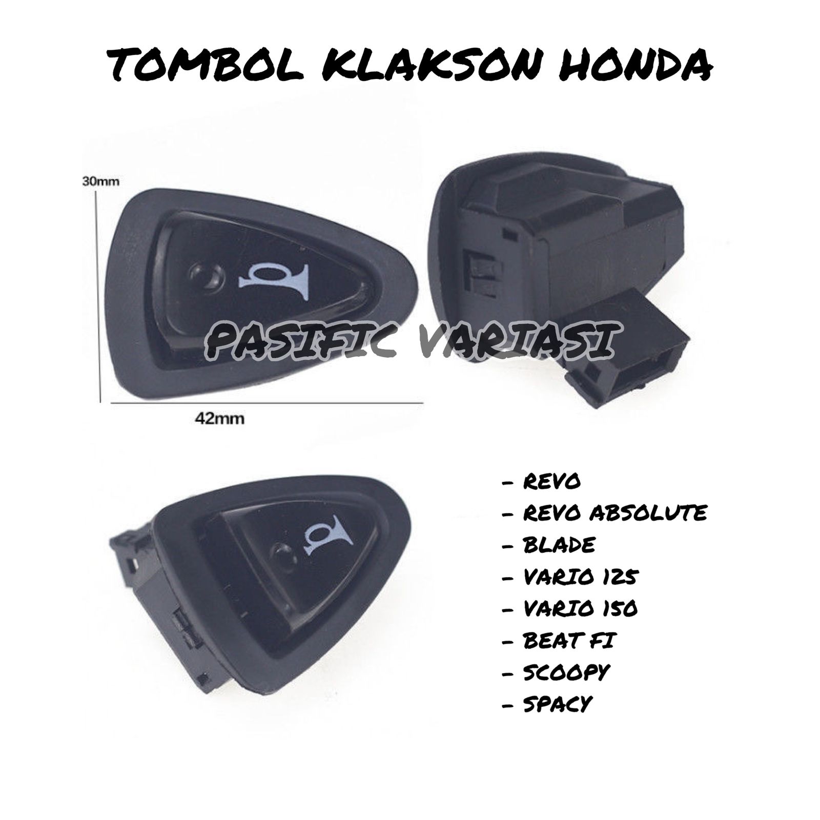 Tombol Klakson Honda Saklar Klakson Honda Bisa Motor Revo Revo