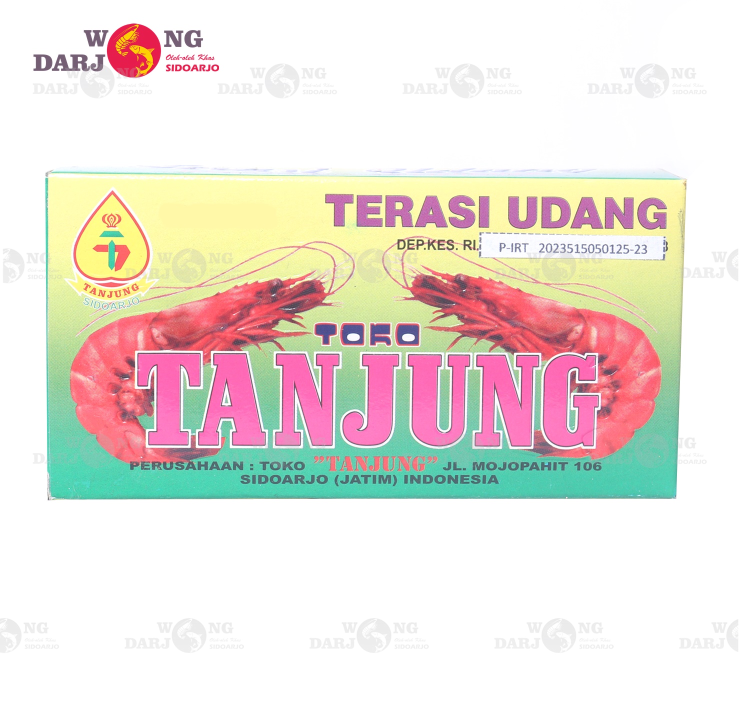 Terasi Udang Mentah Toko Tanjung Khas Sidoarjo Gr Termurah